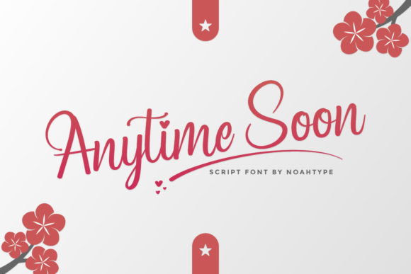 Anytime Soon: A Script Font for Modern Marketing