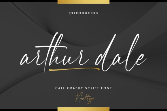 Arthur Dale: An Elegant Handwritten Font for Modern Marketing