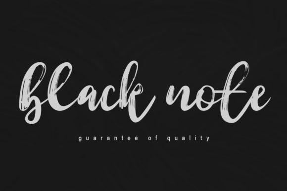 Black Note Font: A Designer's Guide to Romantic and Joyful Typography