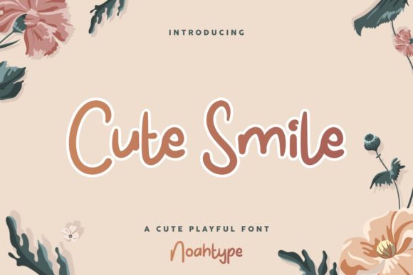Cute Smile: A Font That Brings Quiet Elegance to Editorial Design