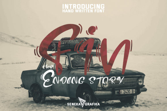 Enhance Your Editorial Design with Ending Story Font