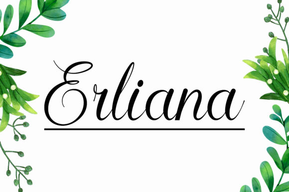 Erliana: The Editorial Script Font That Brings Personality to Print