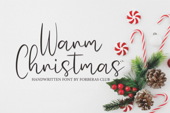 Finding a Refined Voice: The Warm Christmas Font for Editorial Design