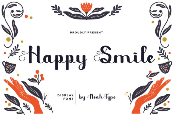Happy Smile: A Charming Handwritten Font for Crafters