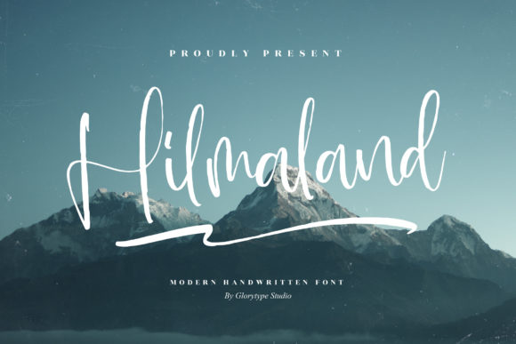 Hilmaland: A Script Font with Elegance and Charm