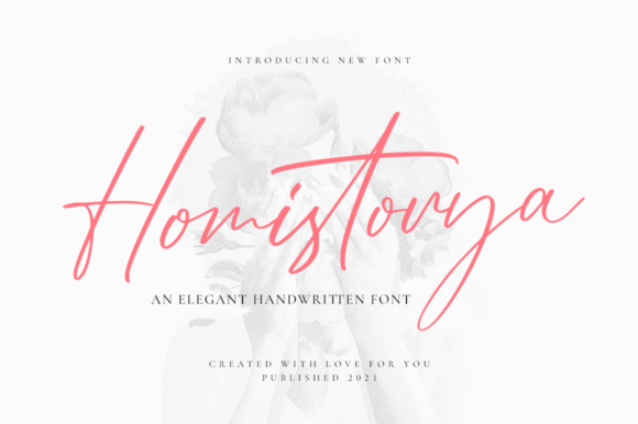 Homistorya: A Handwritten Font for Your Craft Business