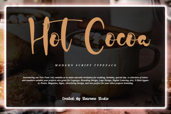 Hot Cocoa: A Cozy Font That Elevates Your Brand Story