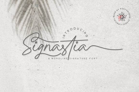 Signastia: The Perfect Script Font for Handmade Creations