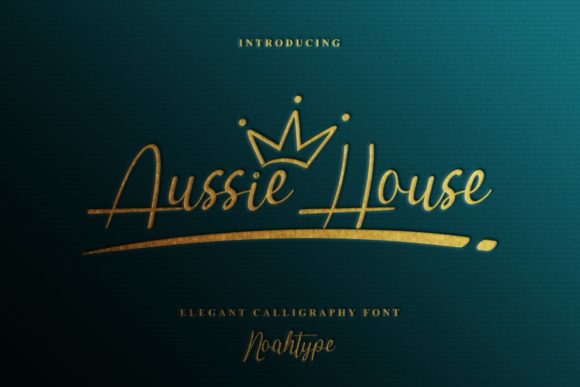 Using the Aussie House Script Font to Build a Consistent Brand
