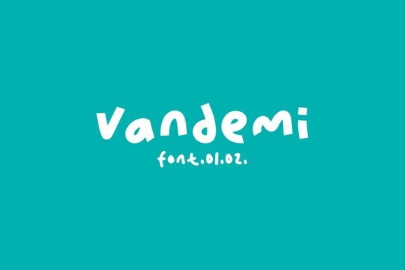 Vandemi: A Playful Handwritten Font for Editorial Charm