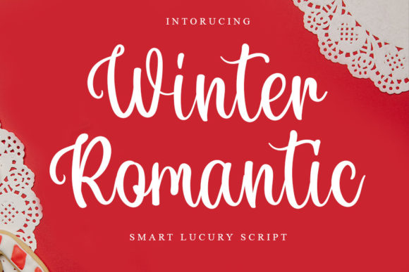 Winter Romantic: A Handwritten Font for Editorial Elegance